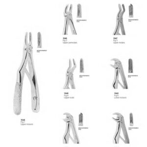 D028 Dental Extracting Forceps for children Klein upper premolars upper roots