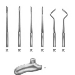 D047 Dental Root tip Elevators Kopp interchangeable tips
