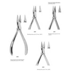 D125 Orthodontics pliers for bending wires flat noe pliers