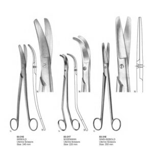 G043 Operating Gynaecology Scissors Siebold Bozemann Sims Siebold Copy