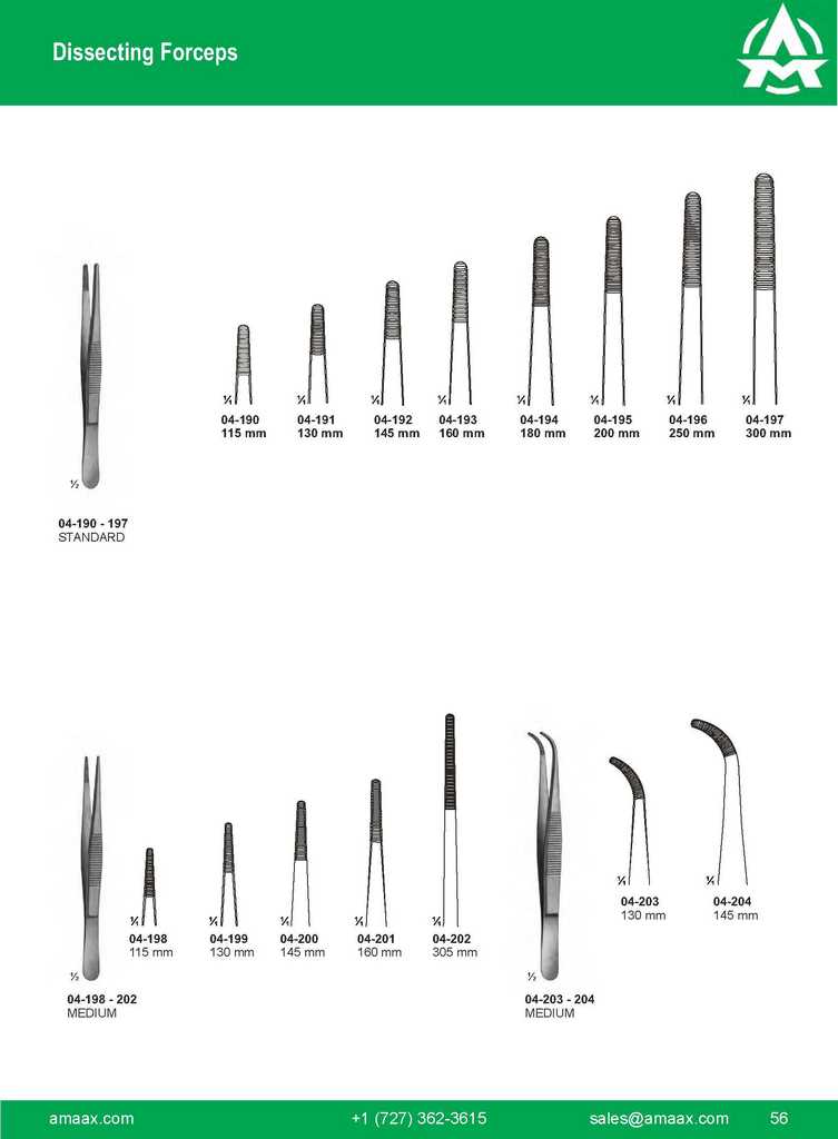 G056 Dissecting Forceps Standard Medium