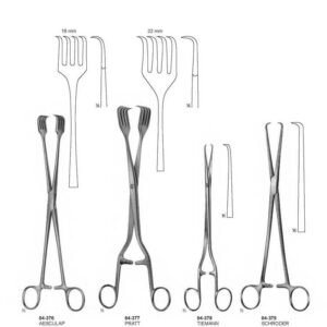 G073 Tissue Grasping Forceps Aesculap Pratt Tiemann Schroder