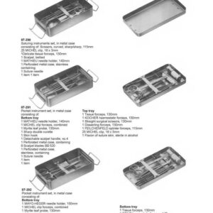 G109 Clip Applying Forceps Suture Set Michel Hegenbarth Wachenfeldt Michelmodif Collin