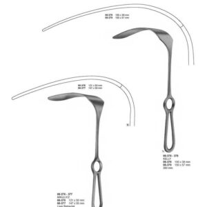 G140 Retractors Deep Surgery Abdominal Retractors Mikulicz Kelly