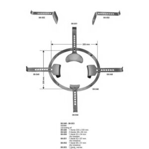 G161 Abdominal Retractors Semm