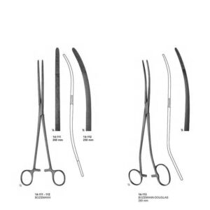 G221 Uterine Dressing Forceps Bozemann Douglas