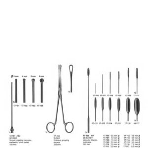 G252 Irrigating Cannulae Embolus Grasping Forceps Schmid Blake De Bakey