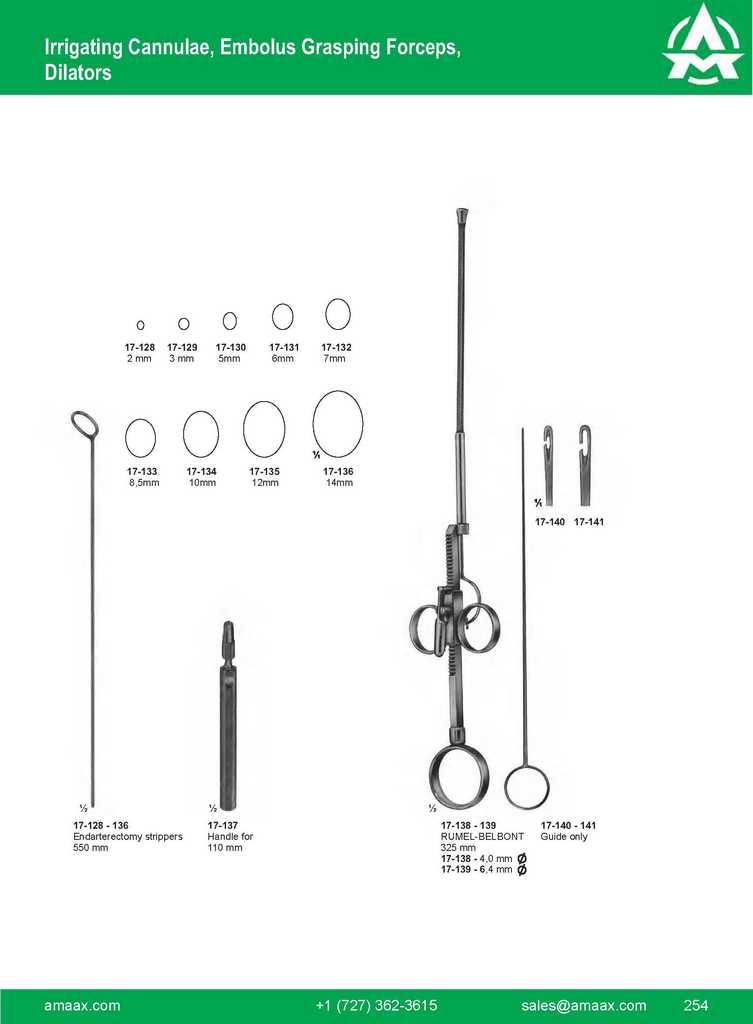 G254 Irrigating Cannulae Embolus Grasping Forceps Endarterectomy Strippersrumel Belbont