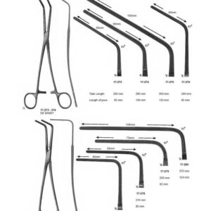 G278 Aorta Anastomosis Clamps De Bakey