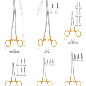 G410 Needle Holders Tungsten Carbide Inserts Bozemann Wertheim Stratte Rydr Vascular Martin Sarot