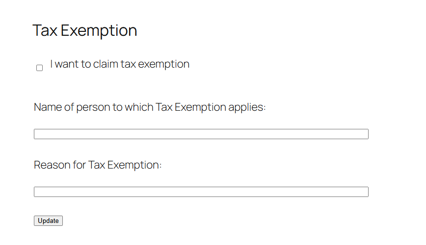 tax exempt
